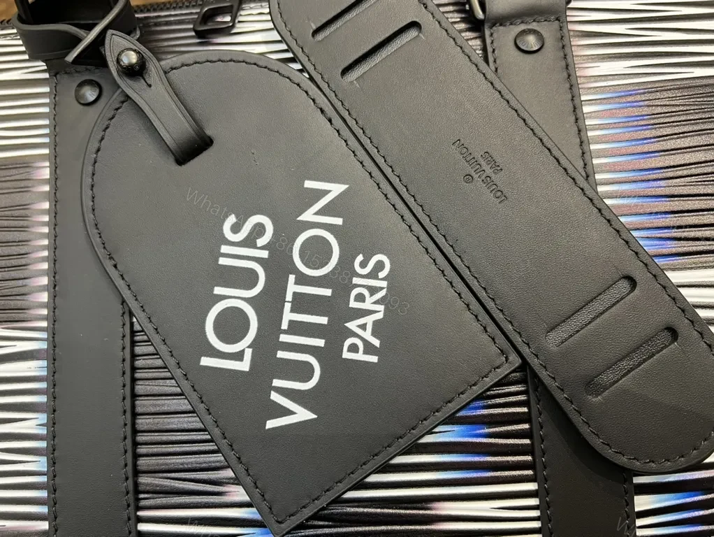 View 7 of Louis Vuitton-Inspired Duffel: Premium Coated Canvas Carryall