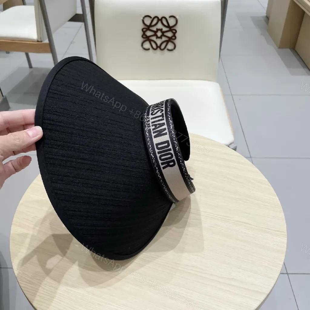 View 9 of Structured Shield Sun Visor: Black, Textile Band, Deluxe Style, Adjustable Fit, Visor