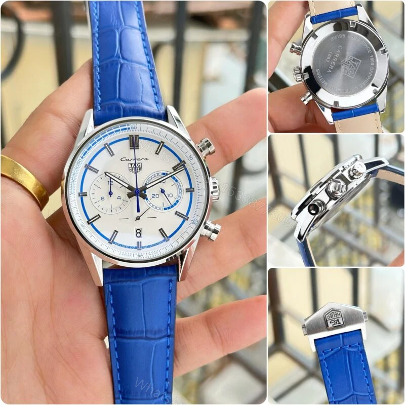 View 3 of Tag Heuer Carrera X Porsche 42MM White Dial Quartz