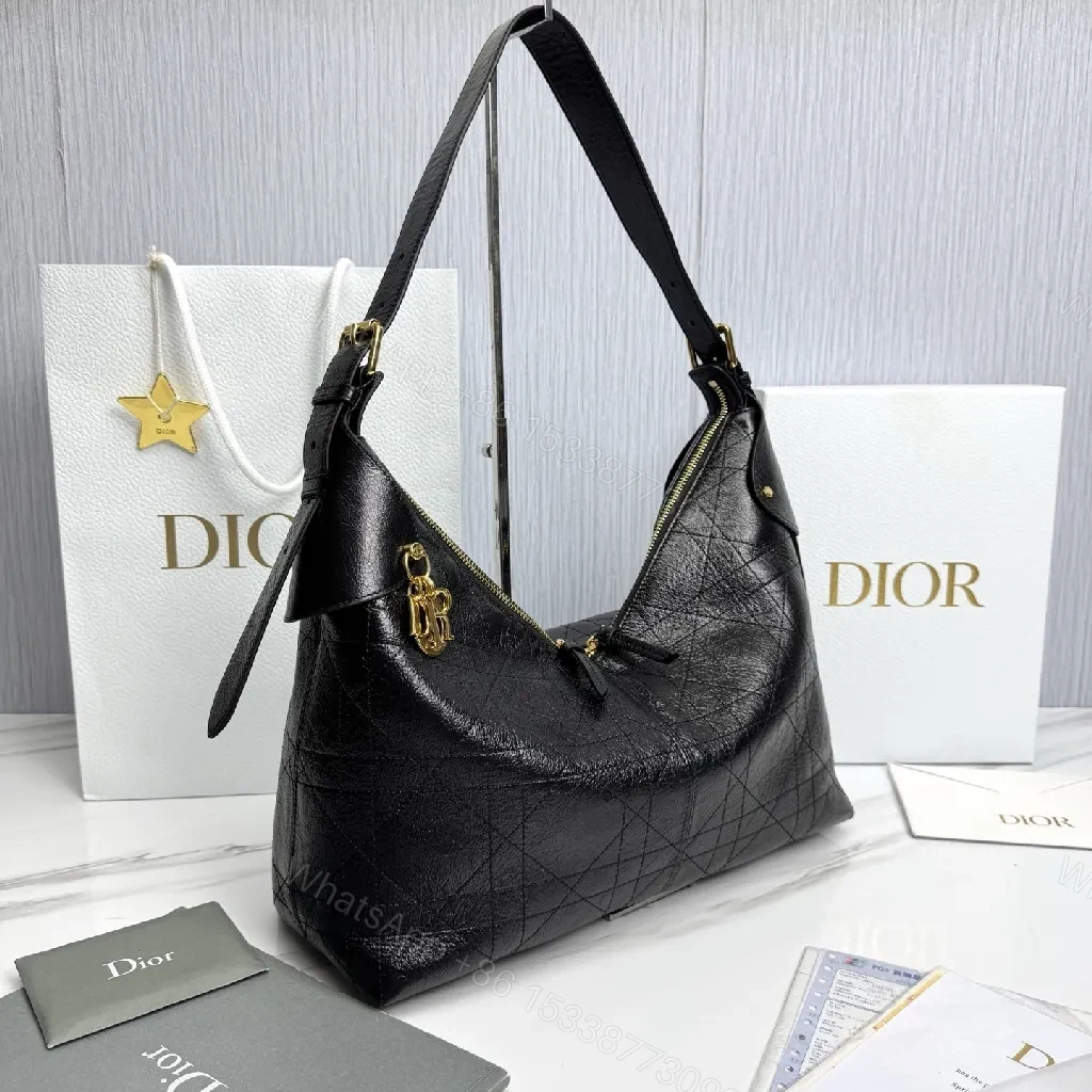 View 5 of Calfskin Textured Hobo – Luxe Casual, All‐Day Sophistication