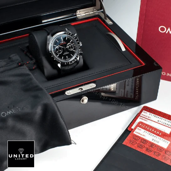 View 8 of Omega Speed Master Dark Side of the Moon Replica