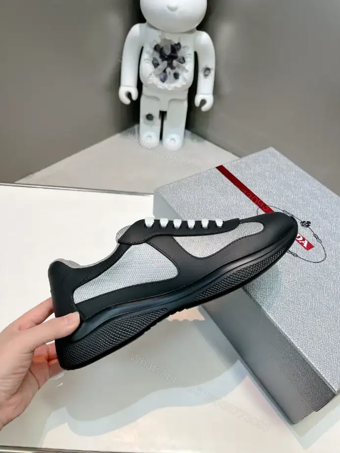 View 2 of PRADA AMERICA’S CUP SOFT RUBBER AND BIKE FABRIC SNEAKERS – PRD006