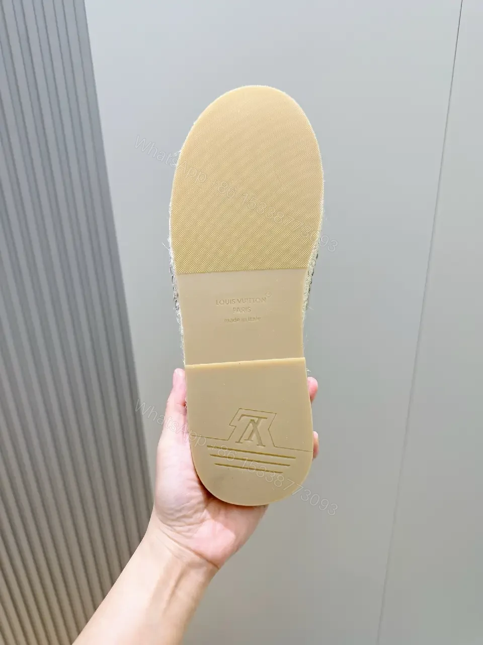 View 6 of Soft-Stride Luxury Sandals: Subtle LV-Inspired Comfort Sandals