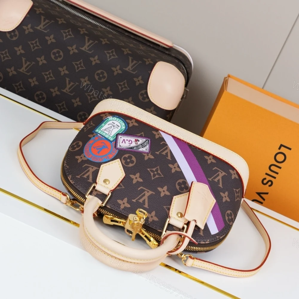 View 5 of Louis Vuitton Alma BB Mon Monogram Brown 23Cm