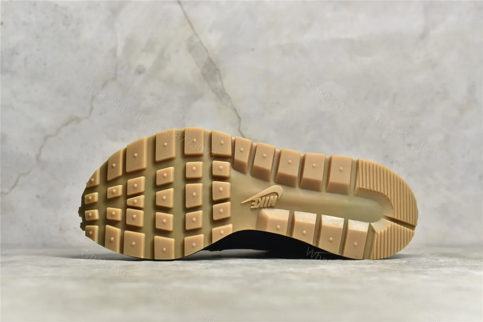 View 9 of Sacai × Nike VaporWaffle “Black and gum” Reps