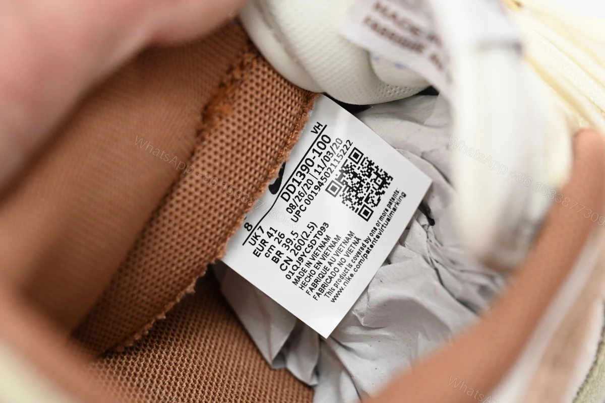 View 11 of Nike Dunk Low White Brown DD1390-100