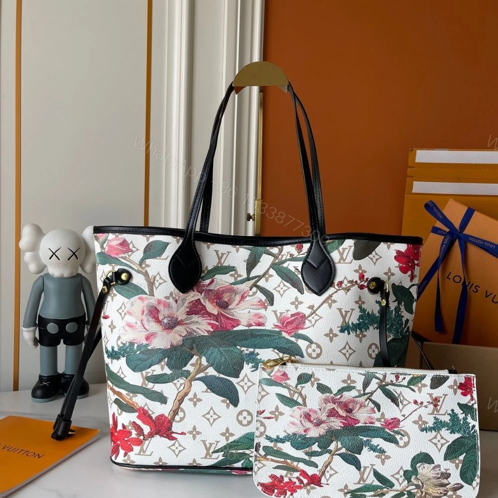 View 2 of Louis Vuitton Neverfull MM Monogram Canvas Dune 32Cm