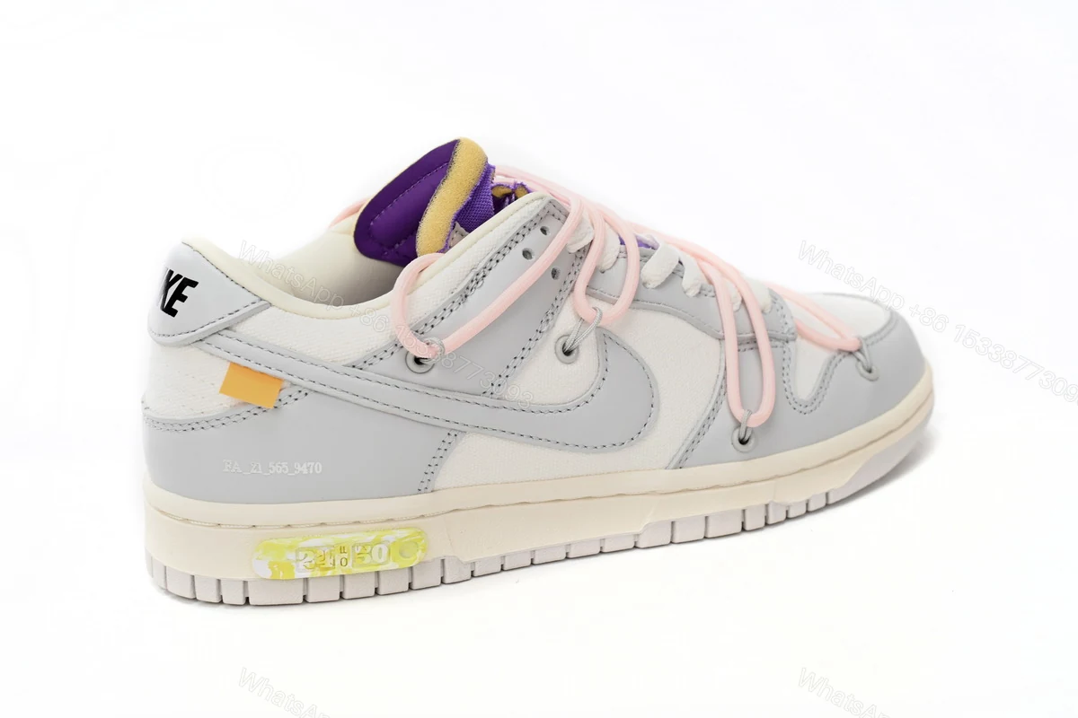 View 4 of OFF WHITE x Nike Dunk SB Low The 50 NO.24 DM1602-119