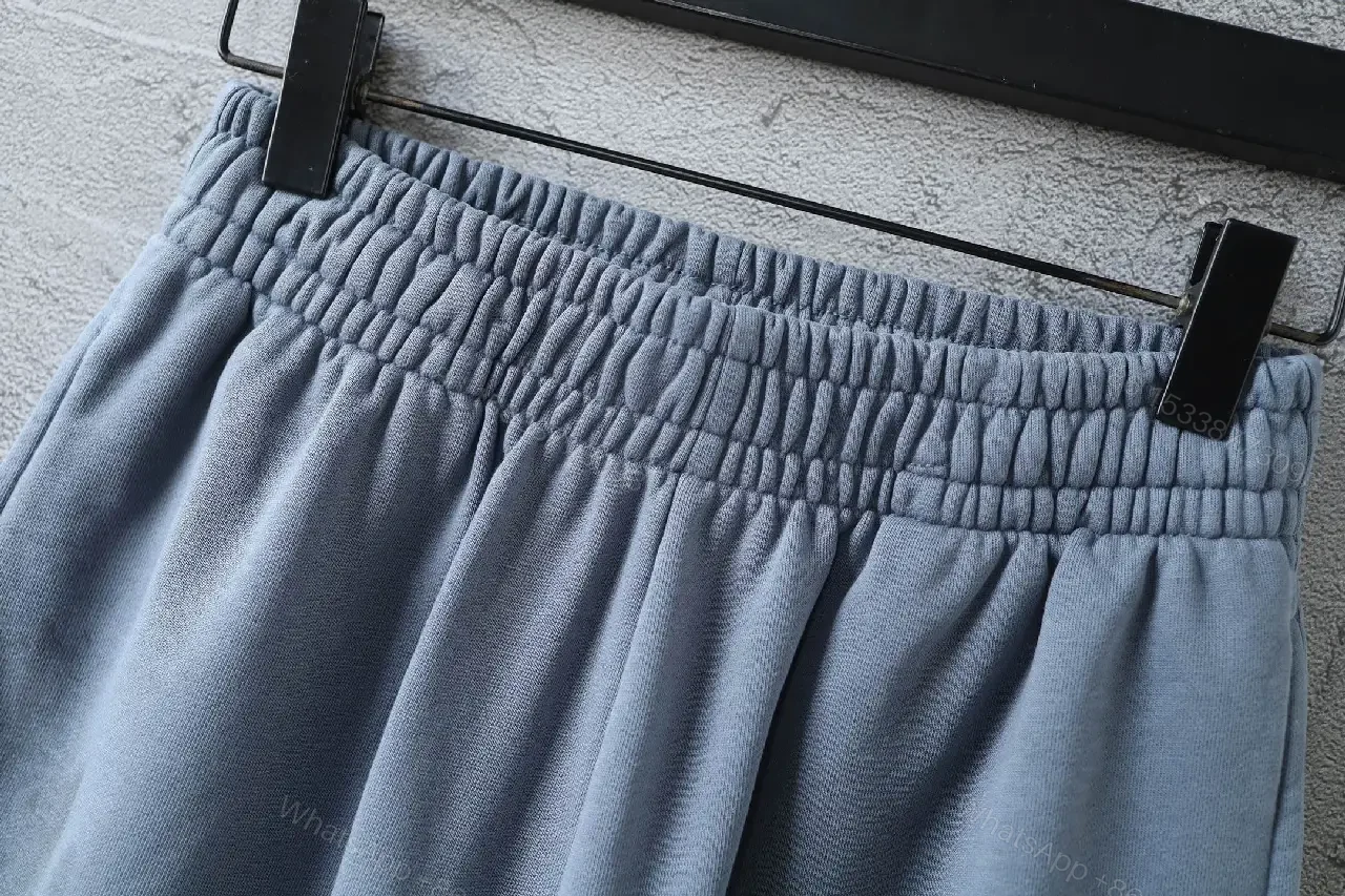 View 10 of Blue Cotton Shorts Relaxed Fit Neck Balenciaga Style?