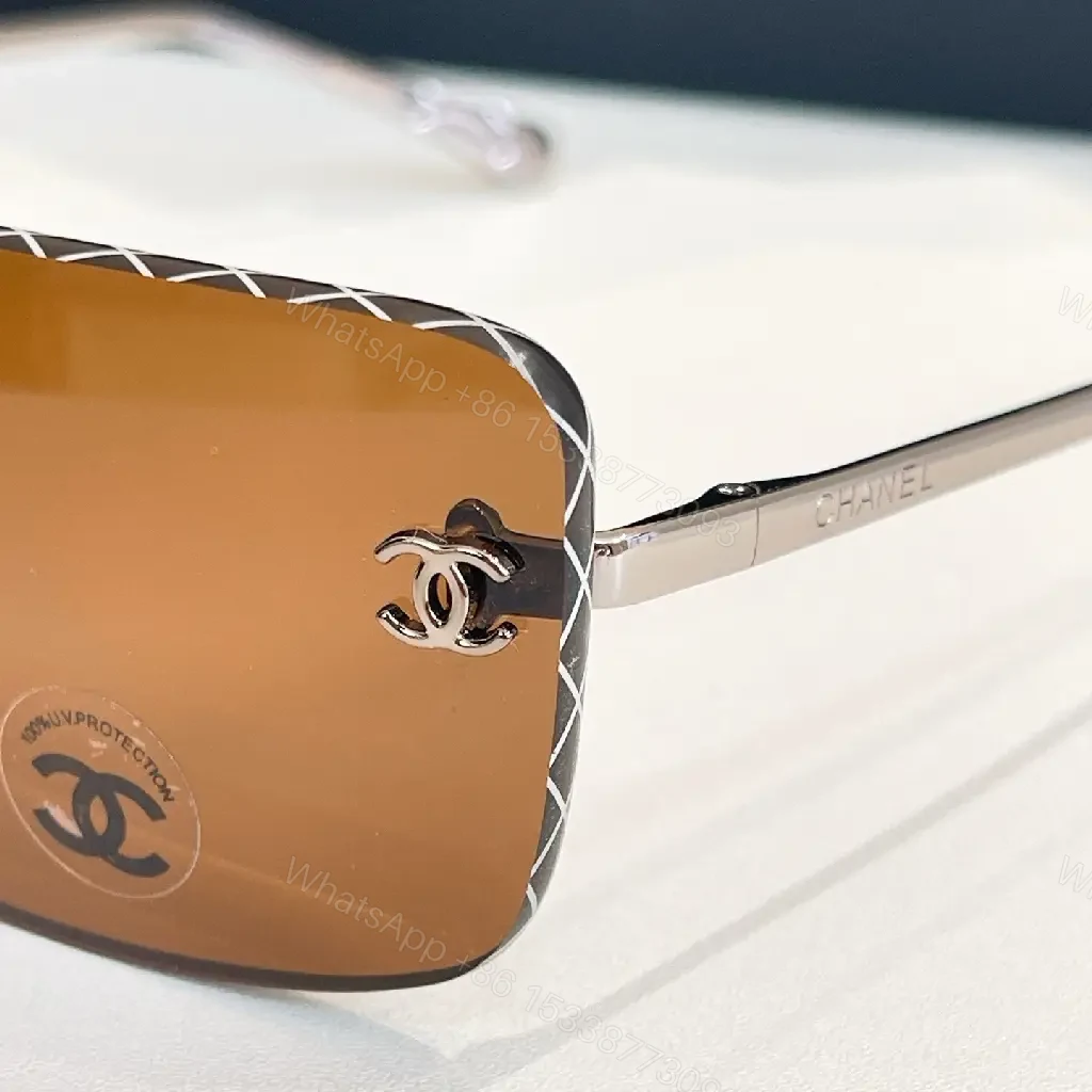 View 2 of Shield Sunglasses: Oversized, Two-Tone Frame, Gold Accent, UV Protection