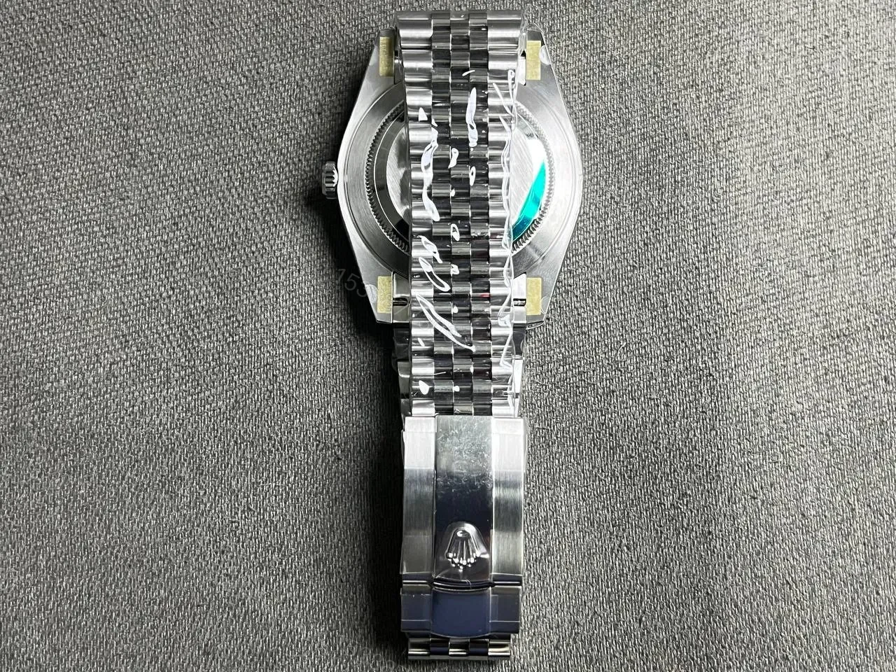 View 3 of Rolex Datejust 41 Green Ombré Dial (2026) Jubilee
