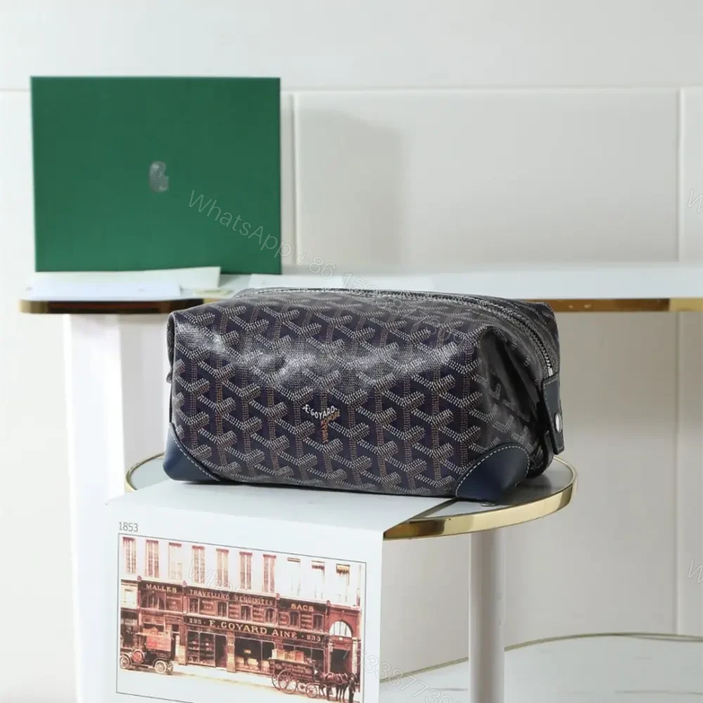 View 3 of 高仿Goyard*BOEING3旅行洗漱包化妝包深藍免檢版