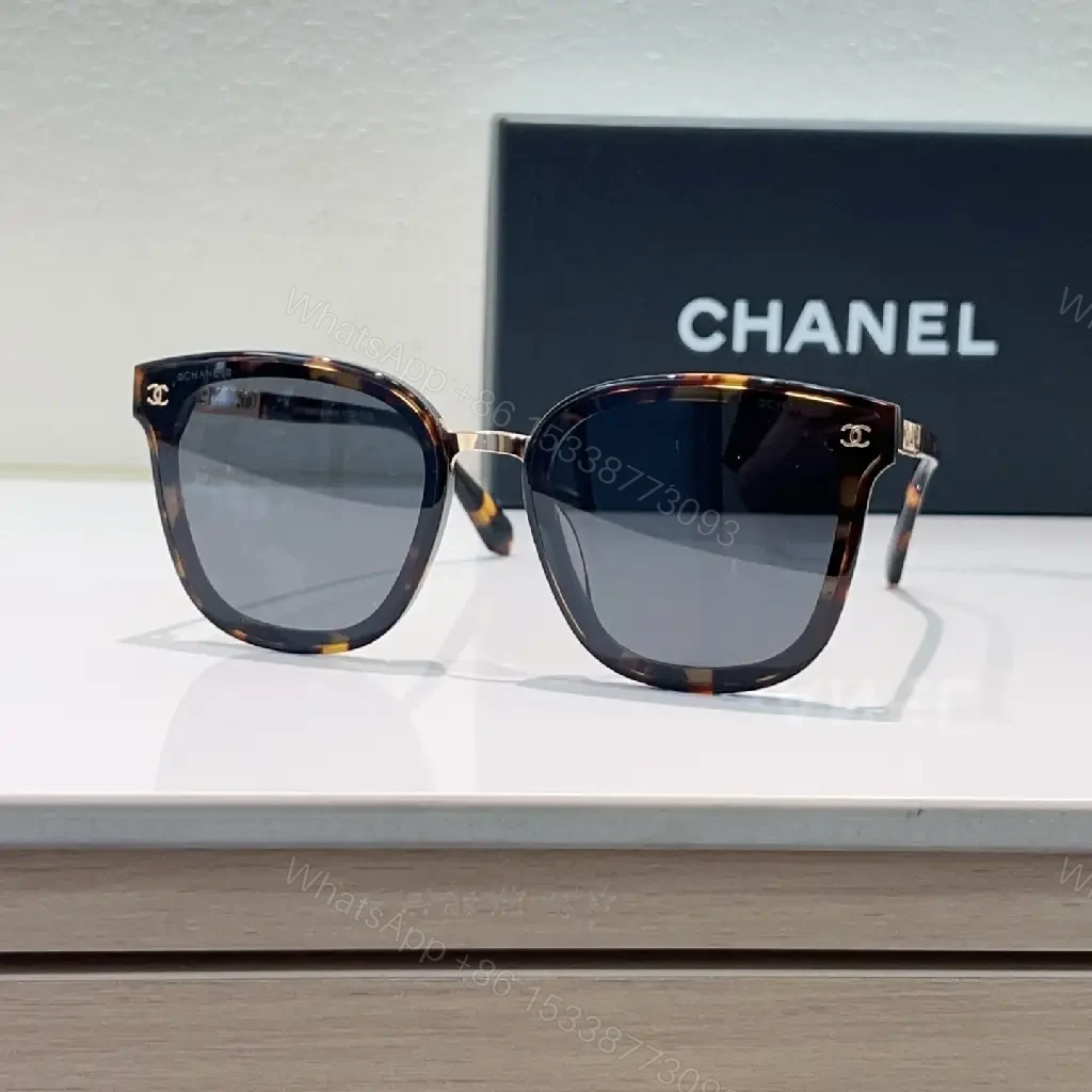 View 2 of Grayscale Sunglasses: Cat-Eye Square, Gold Bridge, Gradient Lenses