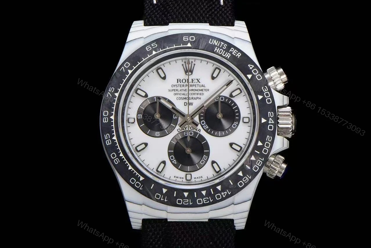Replica DiW Rolex Daytona Irbis V2 Carbon — view 1