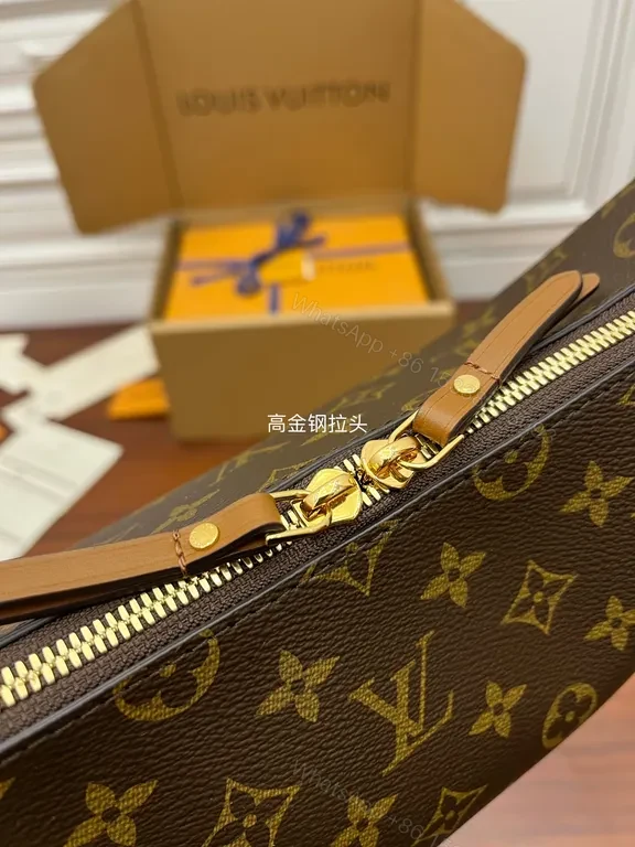 View 6 of Chic Monogram Crescent Bag â€” Luxury, Versatile, LV-Inspired Accessory