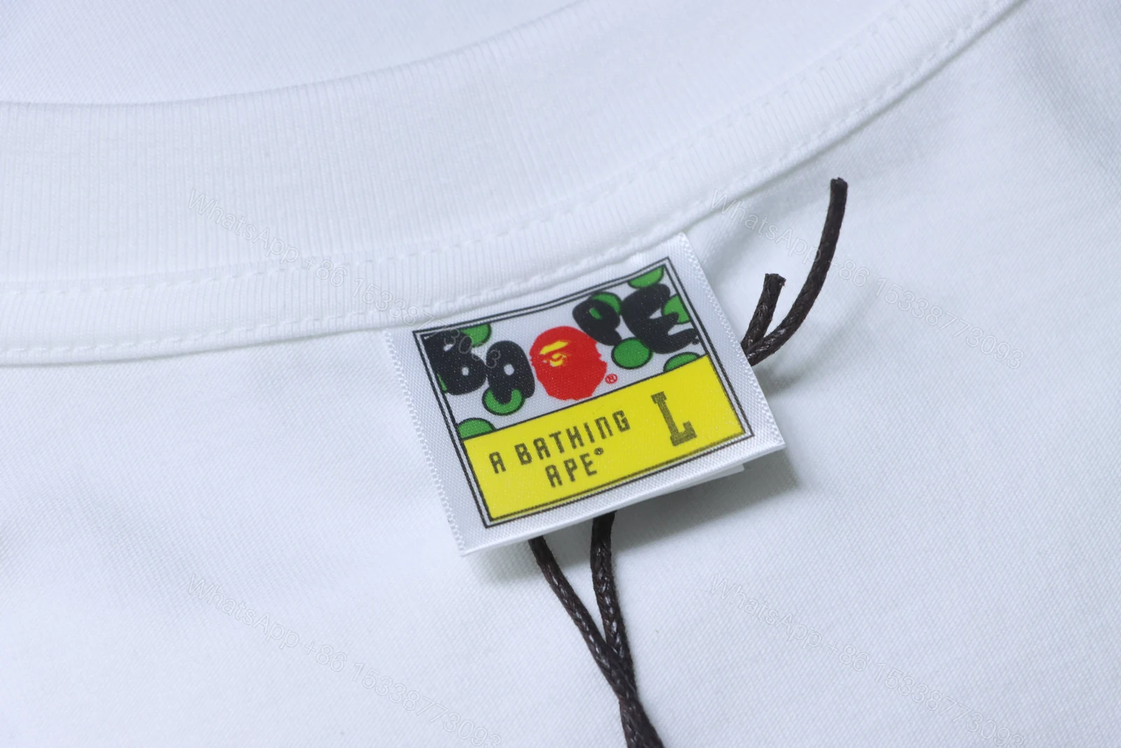 View 7 of Bape 26ss Patchwork Camo Big Ape Head Letter Print Short-Sleeved T-Shirt