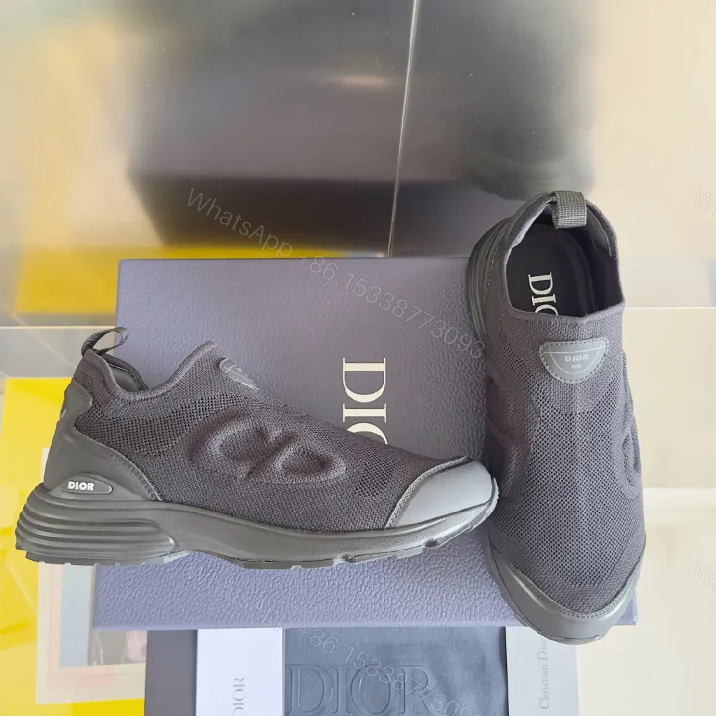 View 7 of All-Day Knit Runner: Premium Luxe Sneaker, Graphite/Charcoal