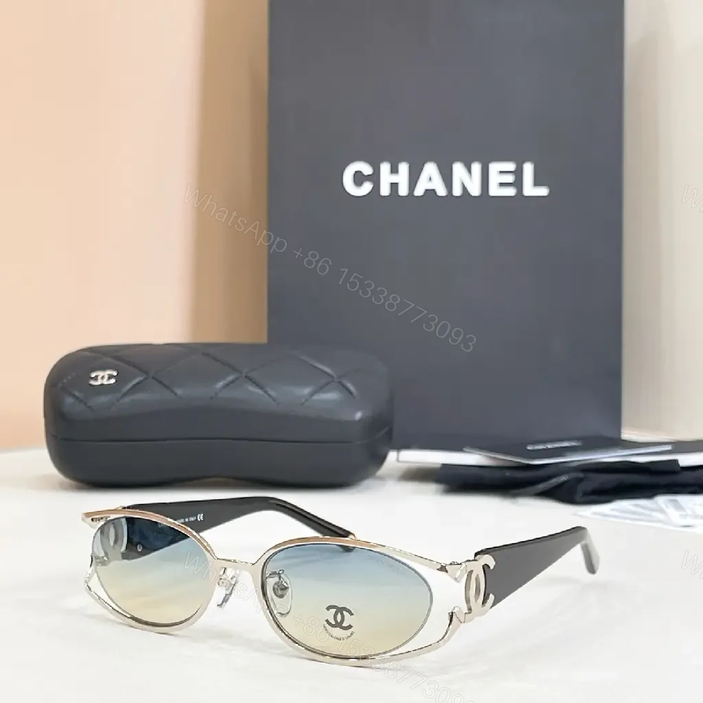 View 3 of Silver-Gray Frame Aviator Sunglasses with Gradient Lenses