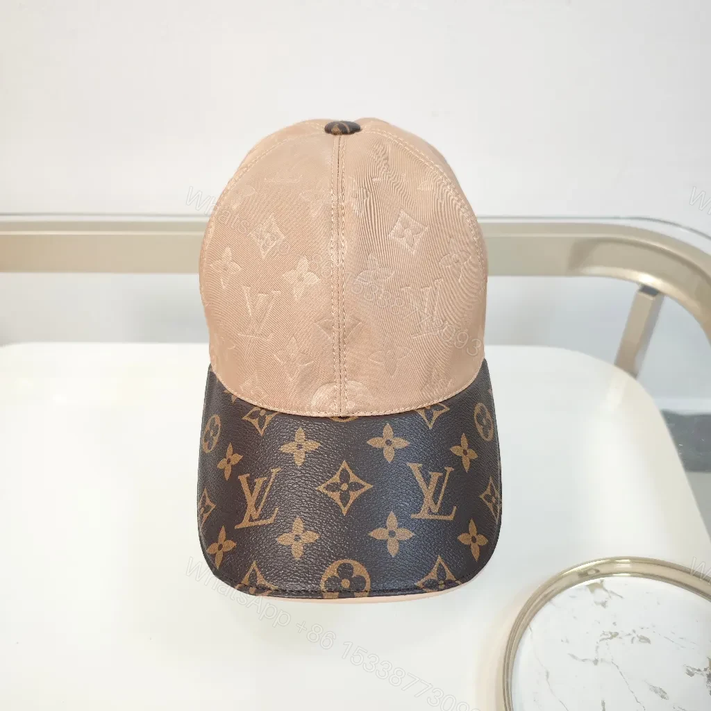 View 5 of Two-Tone LV Monogram Cap: Subtle Luxury Everyday Cap