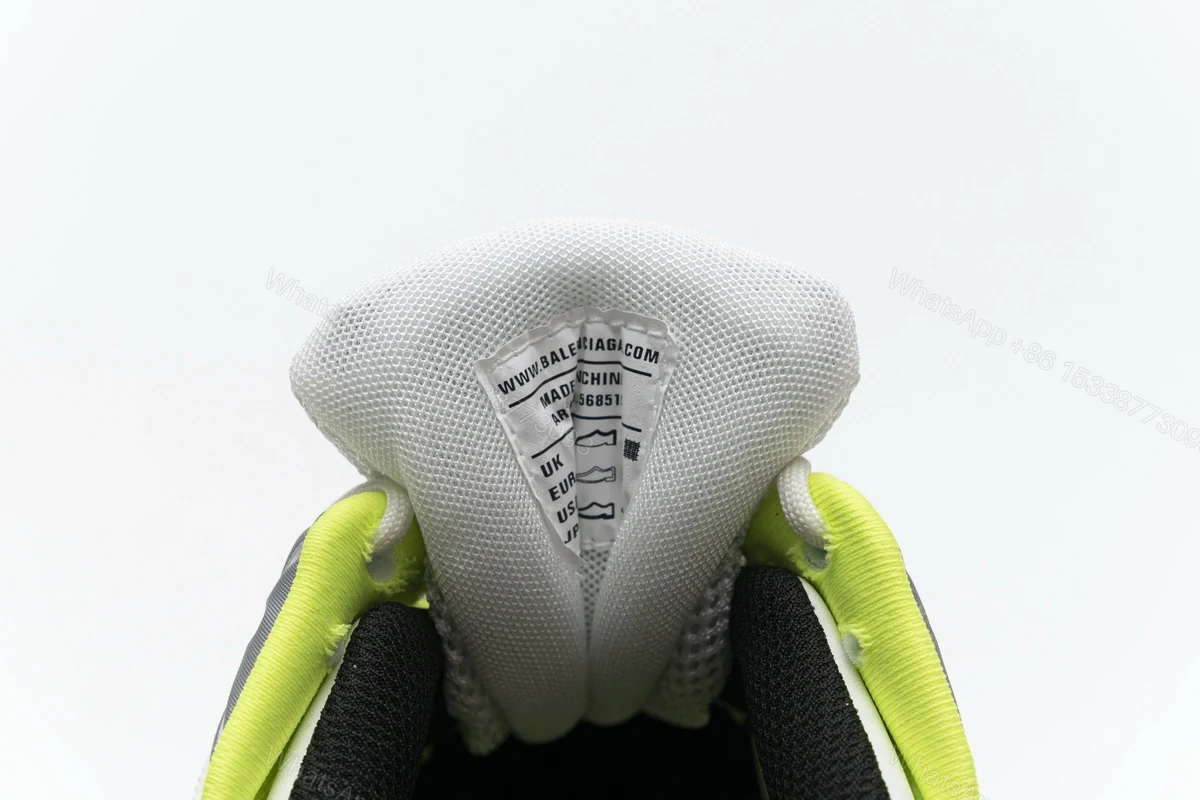 View 12 of Balenciaga Track 2 Sneaker White Fluo Yellow 568515 W2ON3 9073
