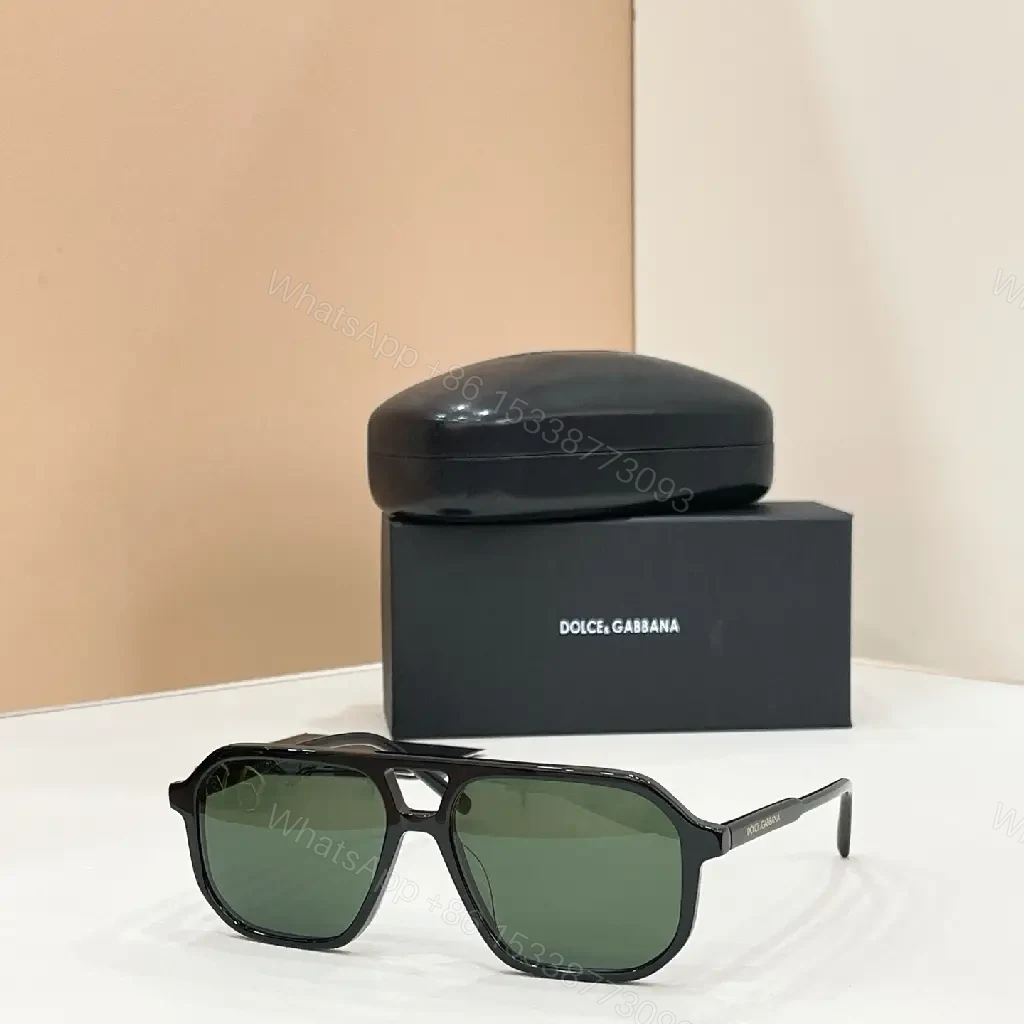 View 10 of Black Frame Sunglasses Glossy Plastic Oversized Rectangular Amber Lens Sunglasses