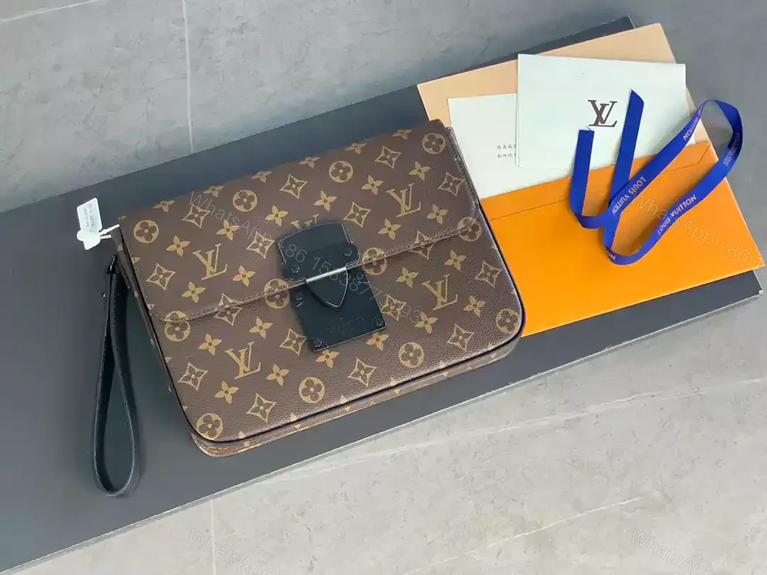 View 2 of LOUIS VUITTON S LOCK A4 POUCH – LBV421
