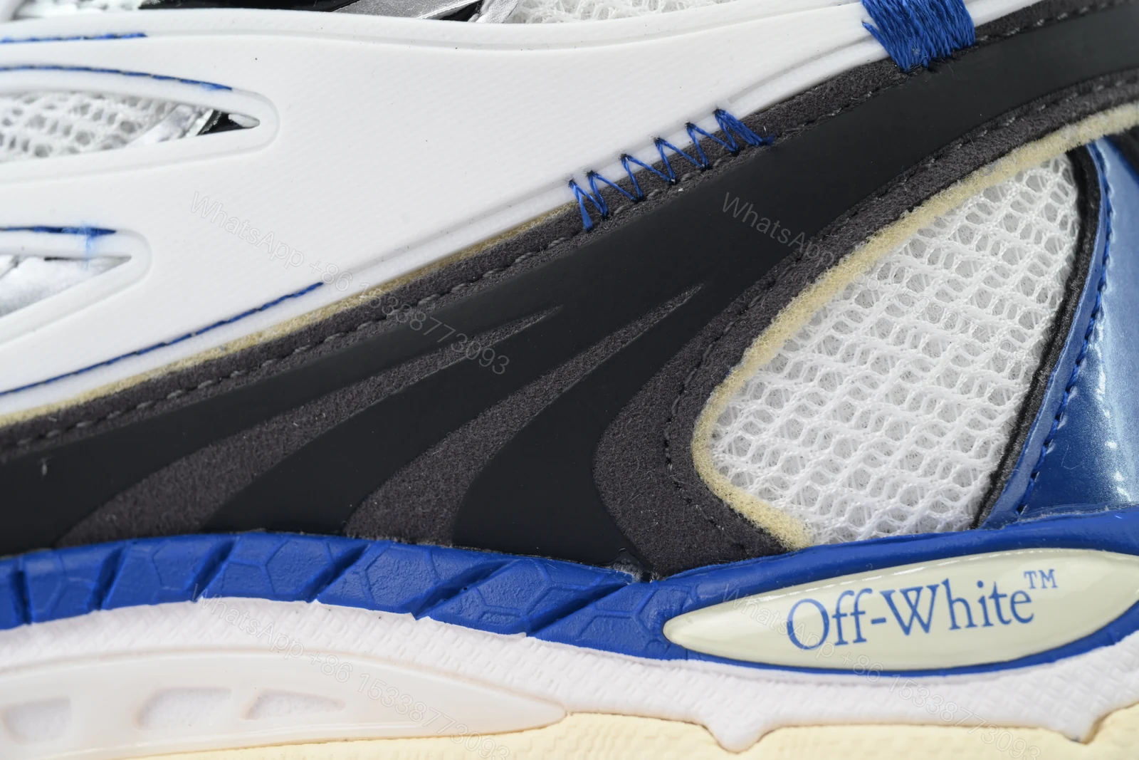 View 7 of OFF-WHITE Out Of Deep Blue White OMIA295F24 FAB00 10145