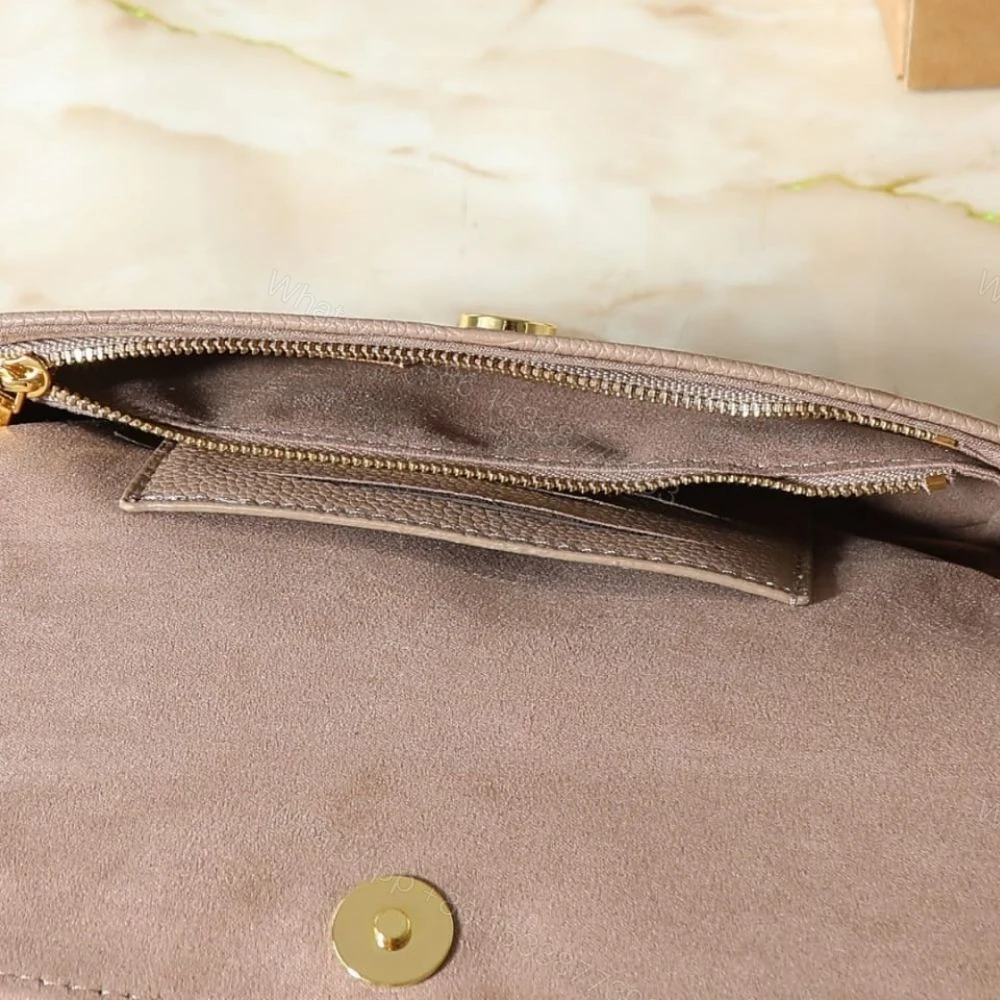 View 10 of Louis Vuitton Wallet On Chain Ivy Monogram Empreinte Greige 23Cm