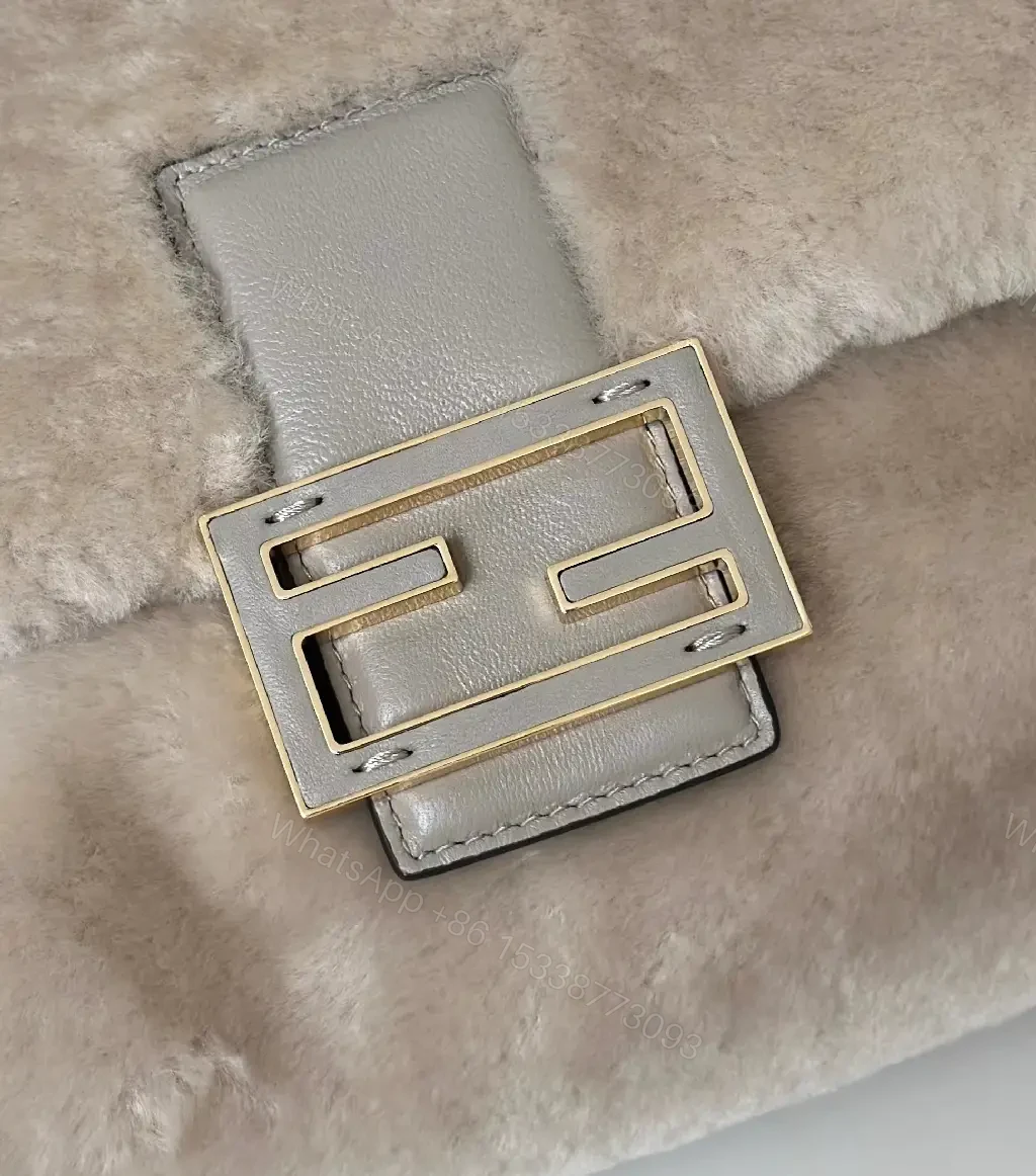 View 7 of Chic Plush Satchel: Textured Luxury with Signature Hardware