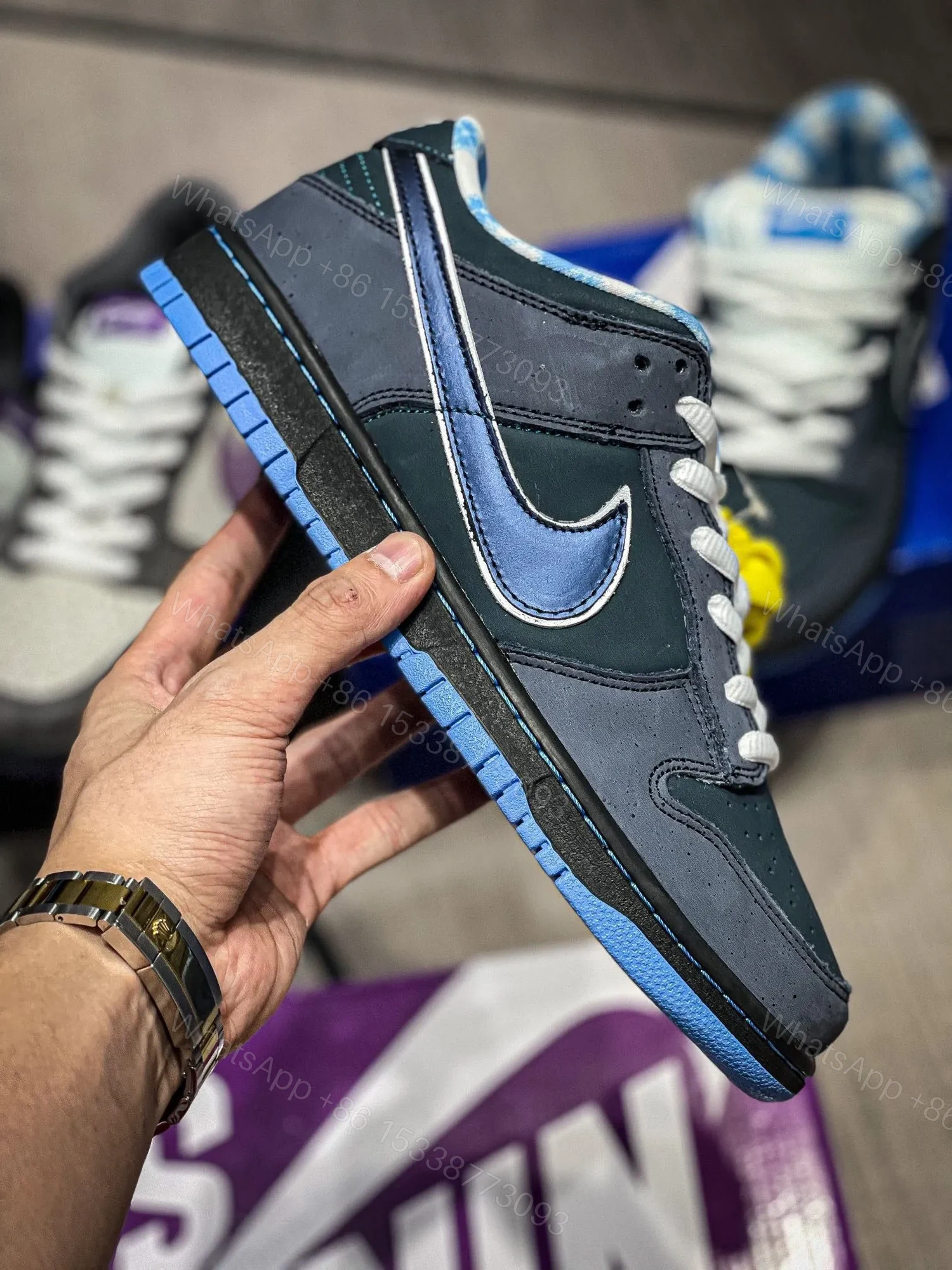 View 6 of Nike Dunk SB Low Blue Lobster Reps