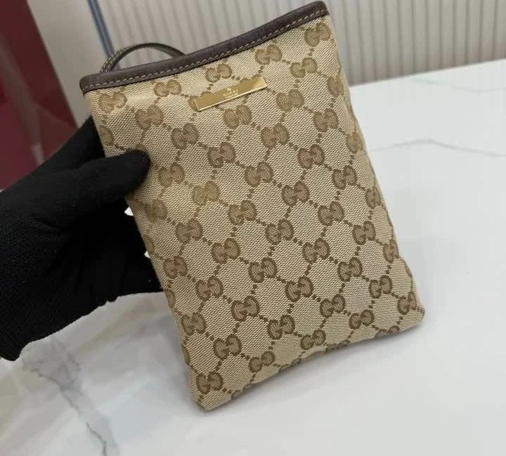 View 2 of Gucci Replica Mini GG Canvas Crossbody Bag 875806
