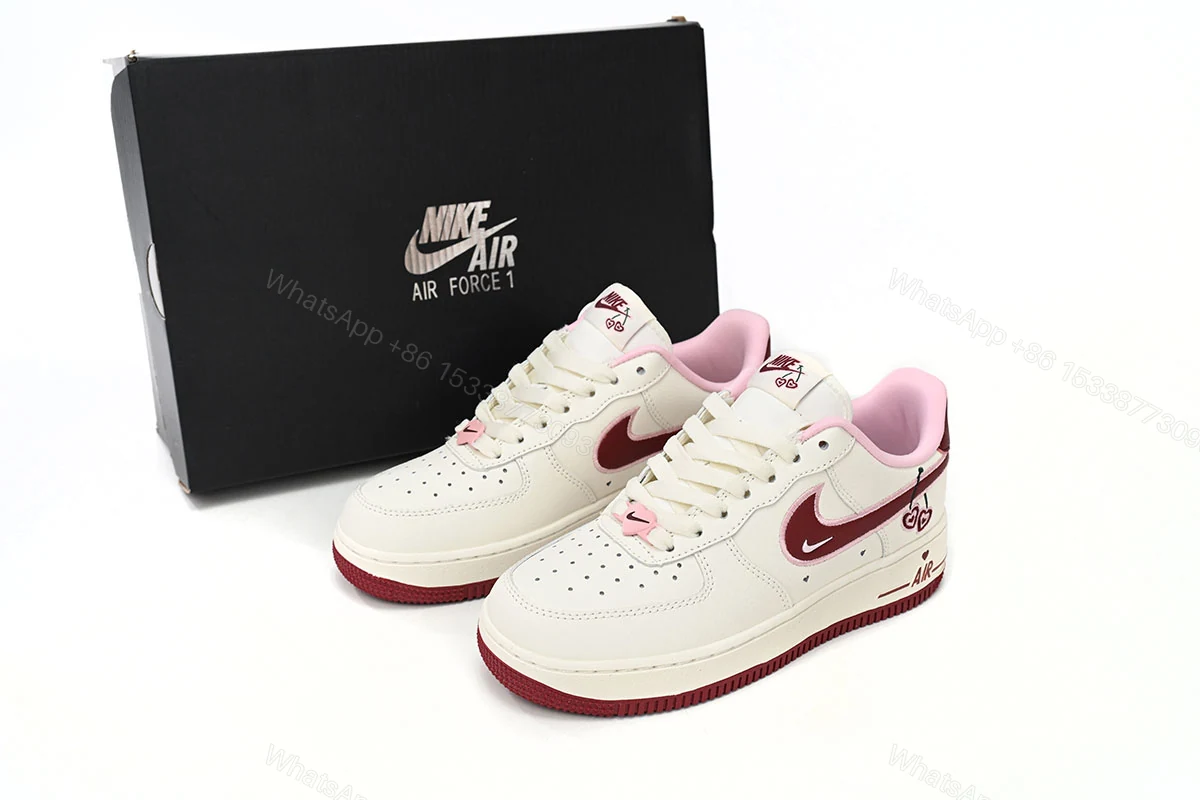 CLOT x Nike Air Force 1 Low Cherry FD4616-161 — view 2