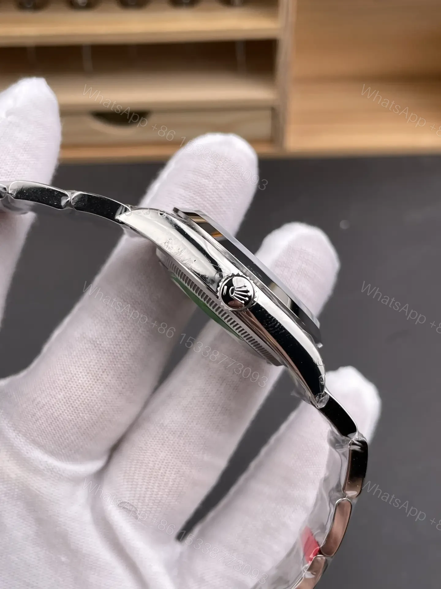 View 4 of Rolex Explorer 39 Stainless steel Black 214270-0001