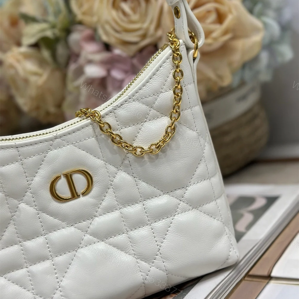 View 6 of 高仿Dior*MissCaro系列S5253M030小羊皮手提包Mini白色免檢版