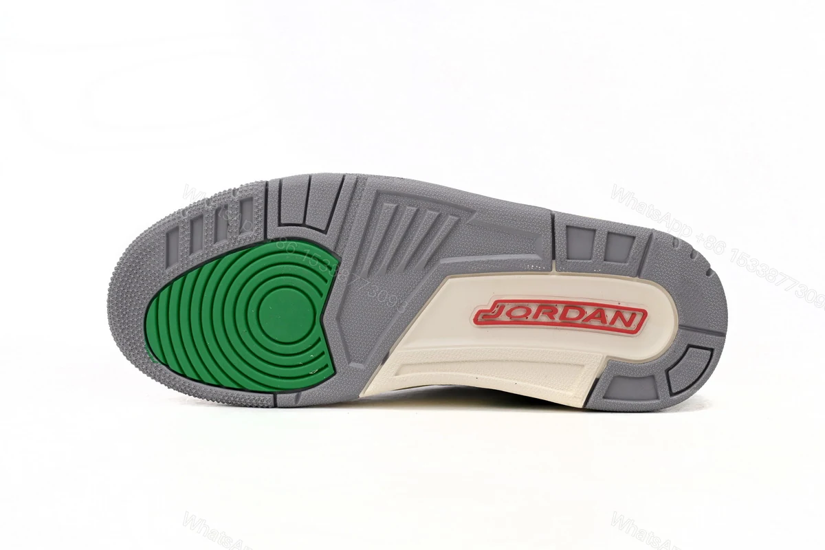 View 9 of Air Jordan 3 Lucky Green CK9646-136