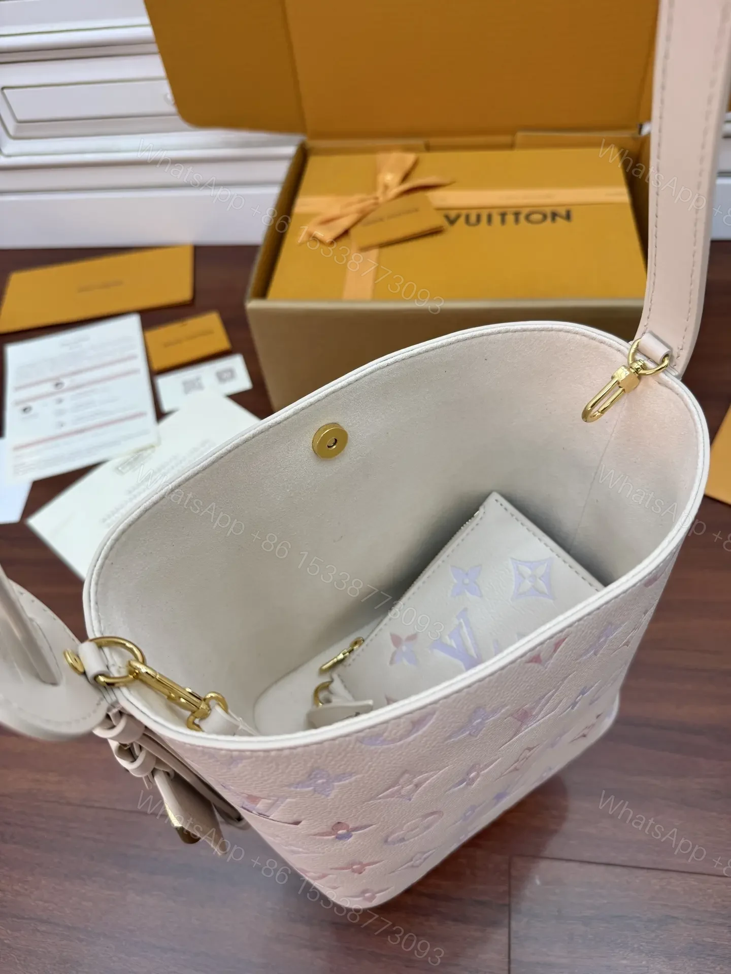 View 3 of Louis Vuitton All In BB Monogram Empreinte leather