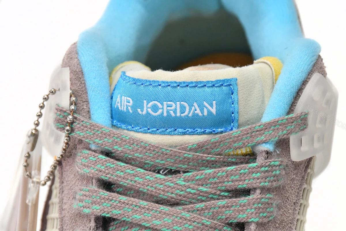View 6 of Union LA x Air Jordan 4 Retro Taupe Haze DJ5718-242 (Top Quality)