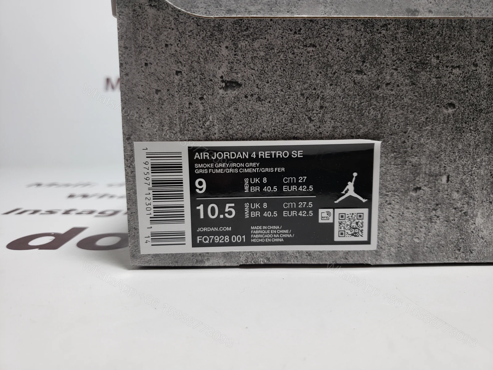 Air Jordan 4 Paris Olympics Rep FQ7928-001 — view 2