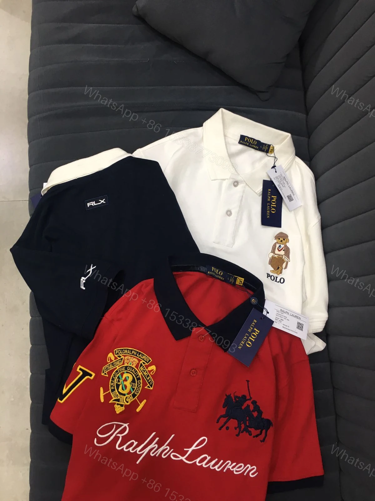 View 9 of FIRST COPY RALPH LAUREN IMPORTED SUMMER COLLAR POLO T-SHIRT