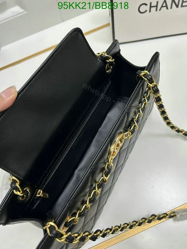 View 8 of Chanel Street Style Black Leather Bag FT462