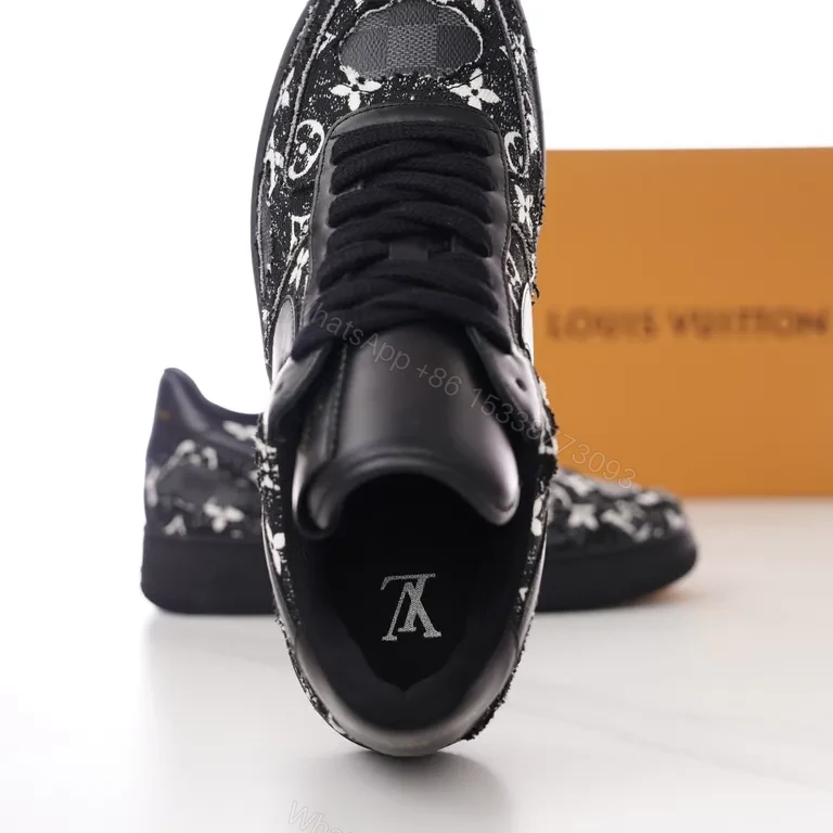 View 8 of Louis Vuitton Monogram Patterned Comfort Sneakers - Luxe Everyday Style