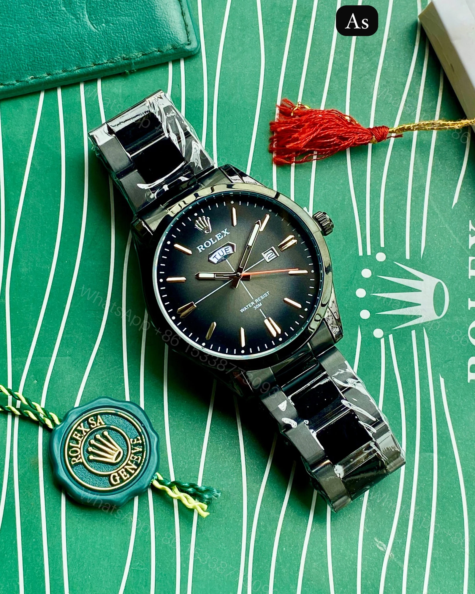 View 6 of First Copy Rolex Day-Date Men’s Watch – Premium Working Solid Model