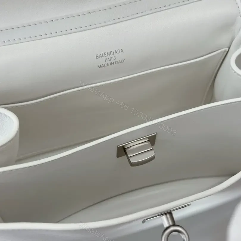 View 5 of 高仿Balenciaga*Rodeo系列4U9001小牛皮手袋白銀Mini免檢版