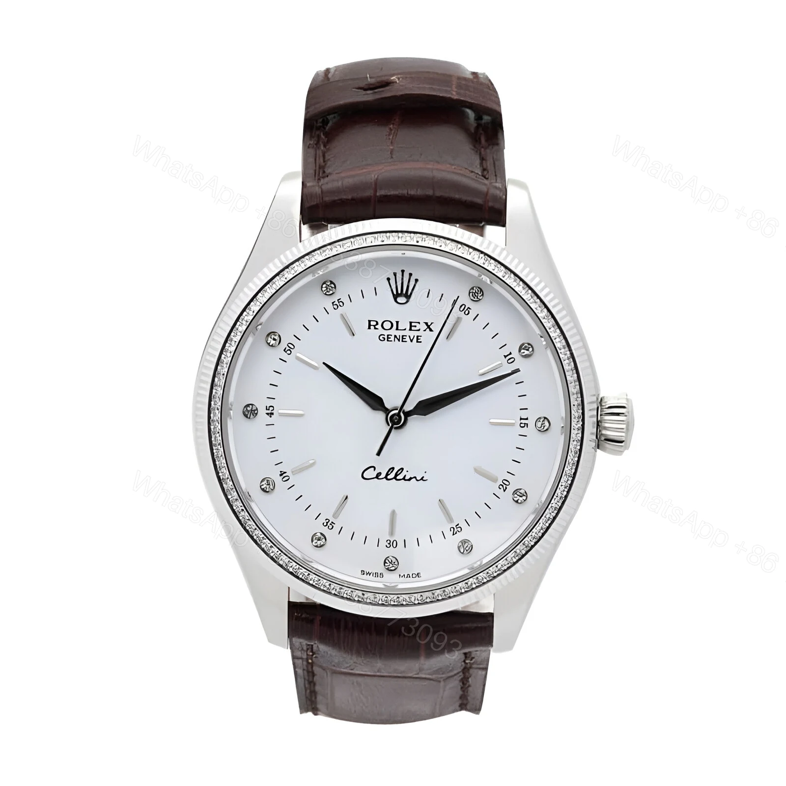 Rolex Cellini Danaos 4233 White Dial Replica — view 1