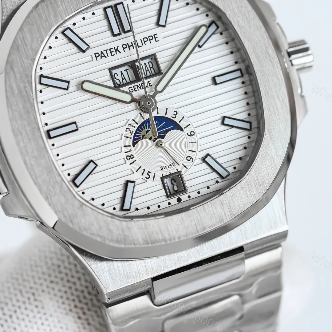 View 4 of Patek Philippe Super Clone Nautilus 5726/1A Stainless Steel Bracelet Premium PATEK-NAUT5726-1A-SS