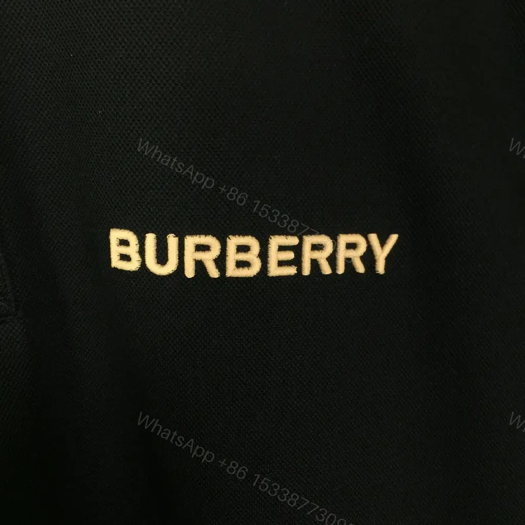 View 5 of Black Cotton Polo | Subtle Luxury, Everyday Utility, Regular Fit