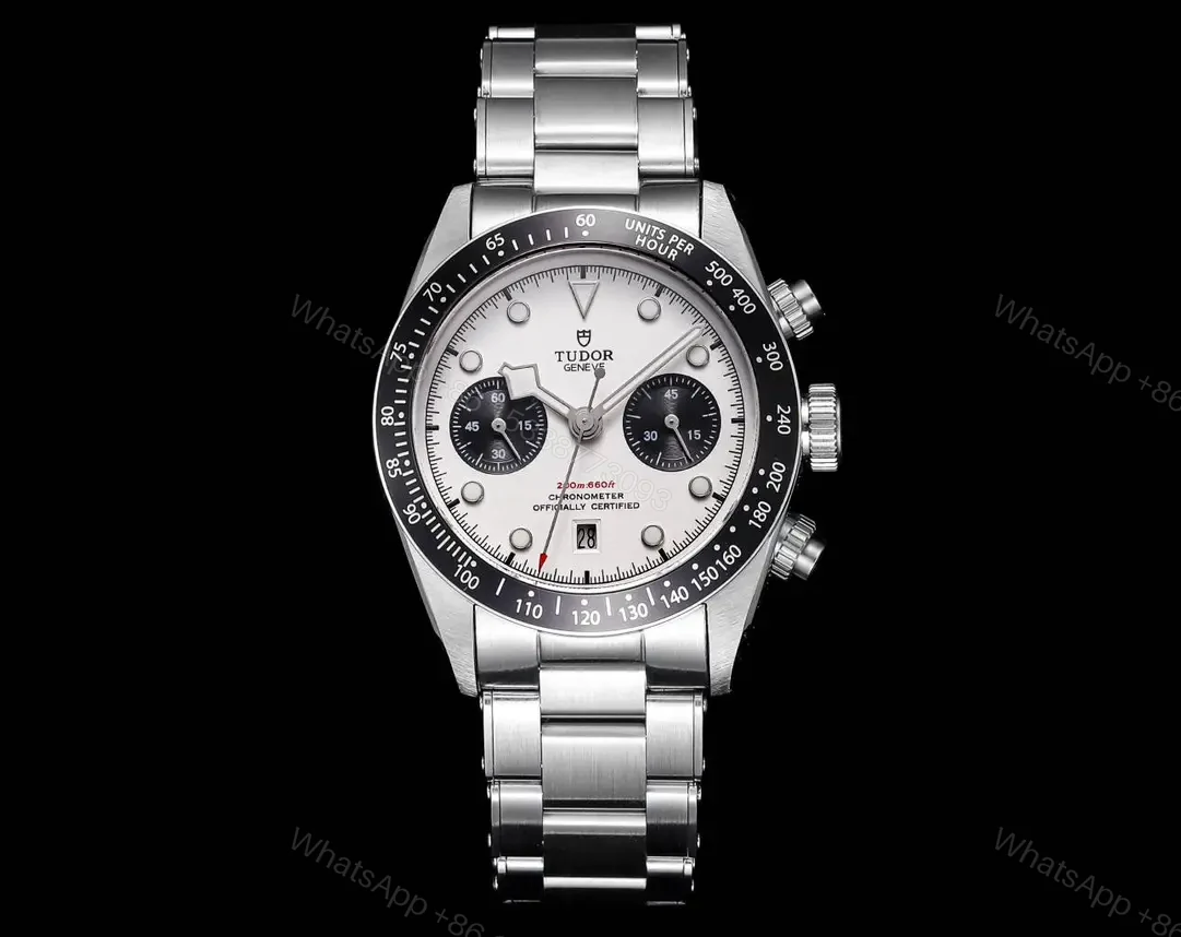 Tudor Heritage Black Bay Chronograph Panda Bracelet 79360N-0002 — view 1