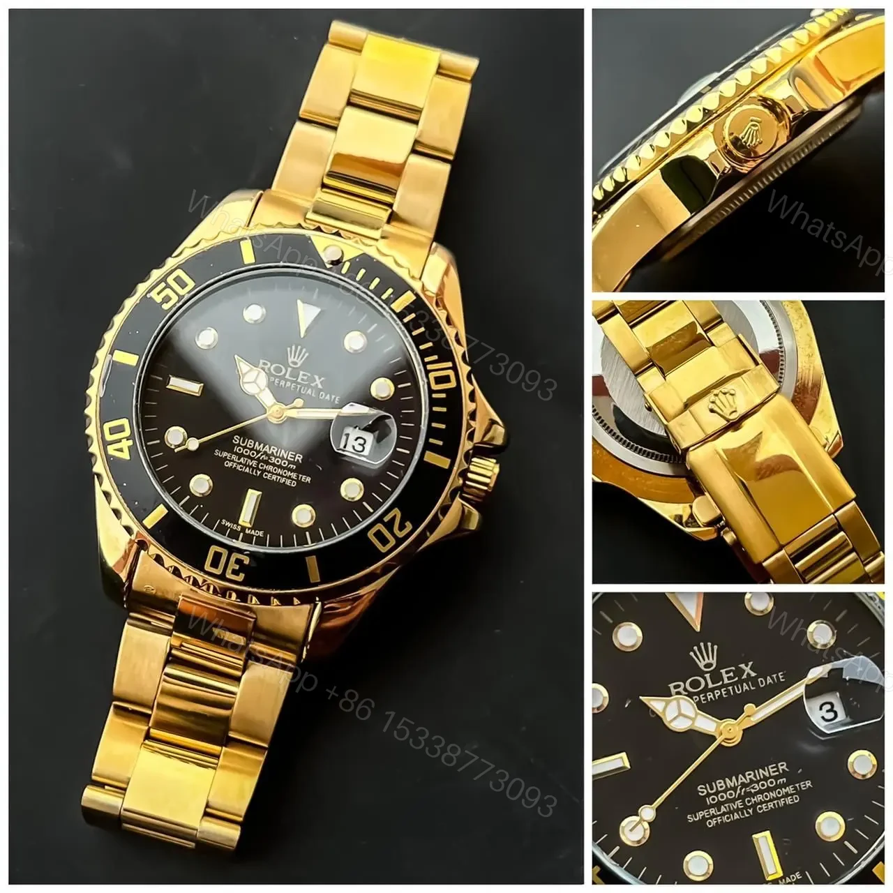 View 2 of Brand Rolex Model Submariner Quality7A GenderFor Him