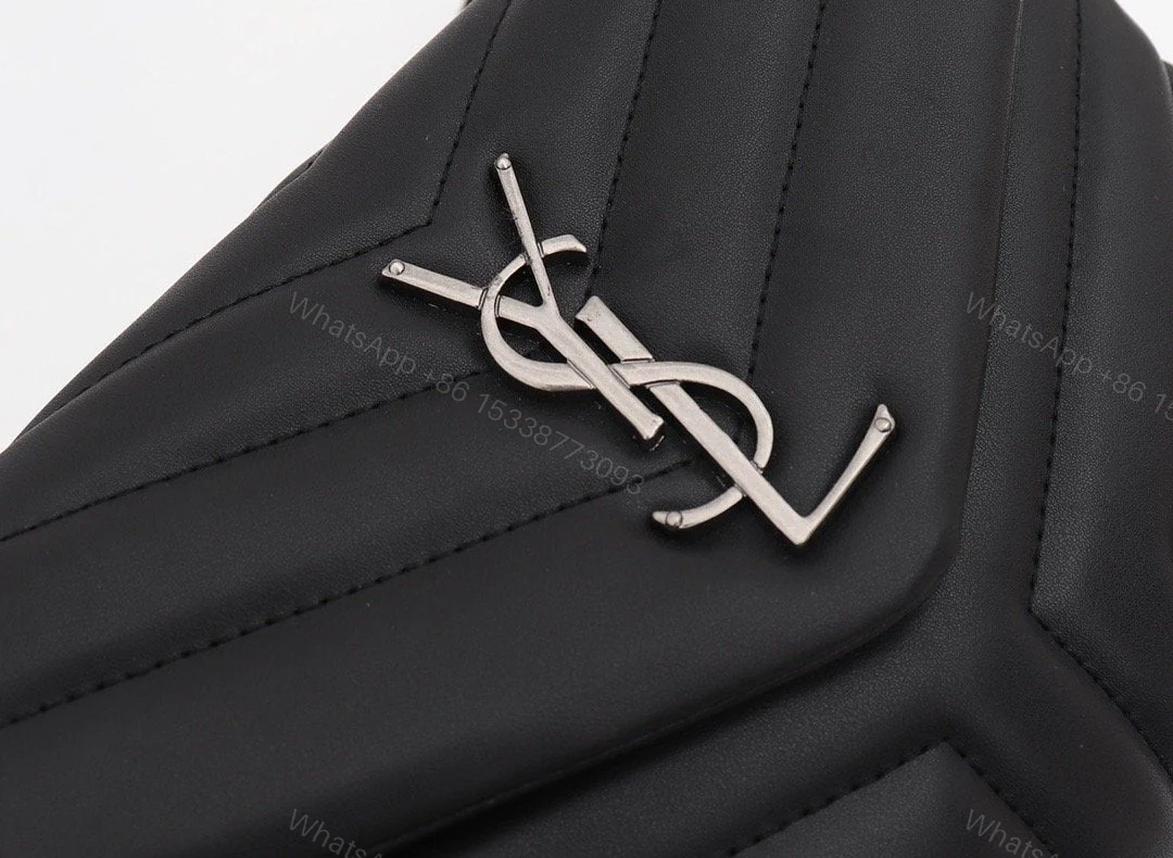 View 5 of Saint Laurent Women Loulou Small in Quilted