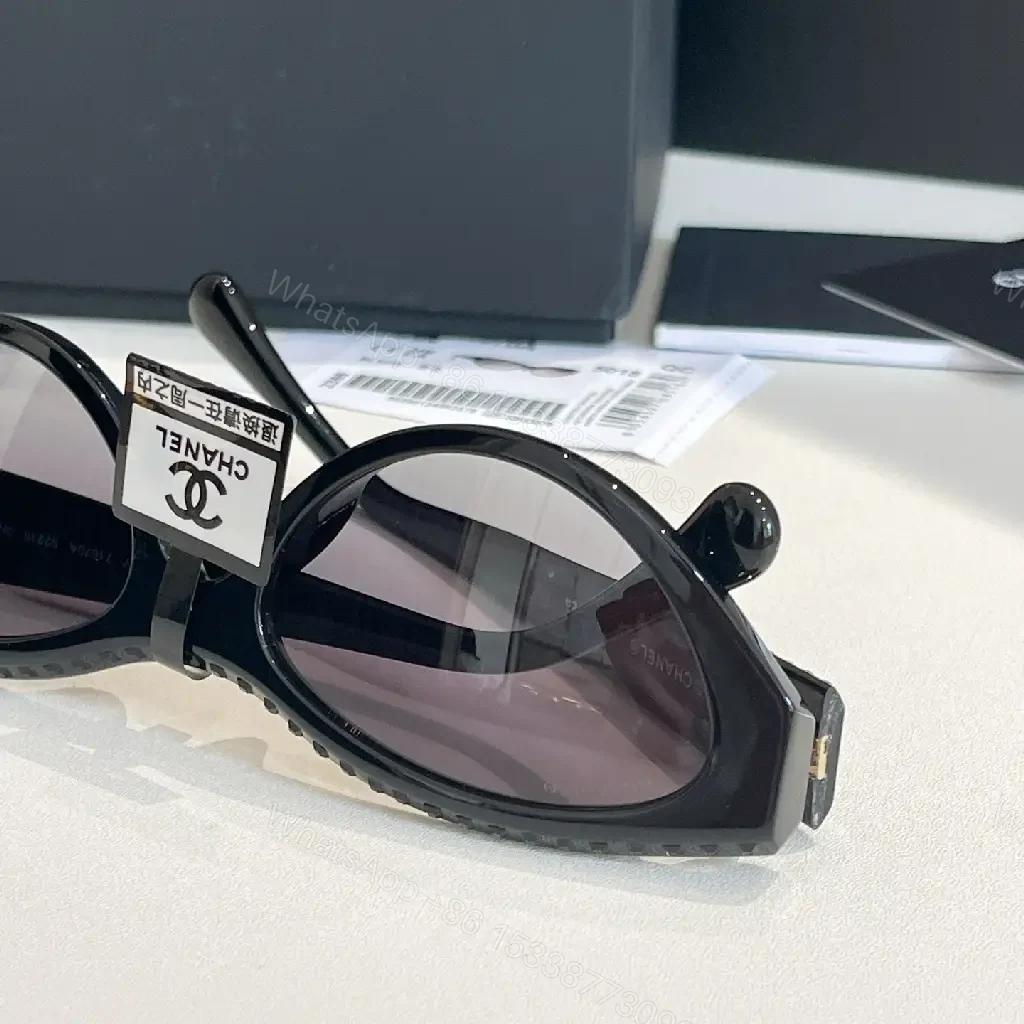 View 4 of Quilted Leather Wallet + Sunglasses Duo: Luxe, Discreet Style